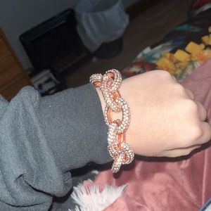 Matching watch and bracelet set strada